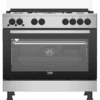 cuisinière beko 5 feux 90X60 inox
