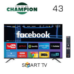 téléviseur champion43″ smart ndroid tv